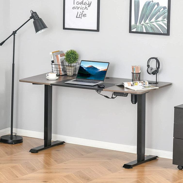 Inbox Zero Electric Height Adjustable Standing Desk Wayfair.co.uk